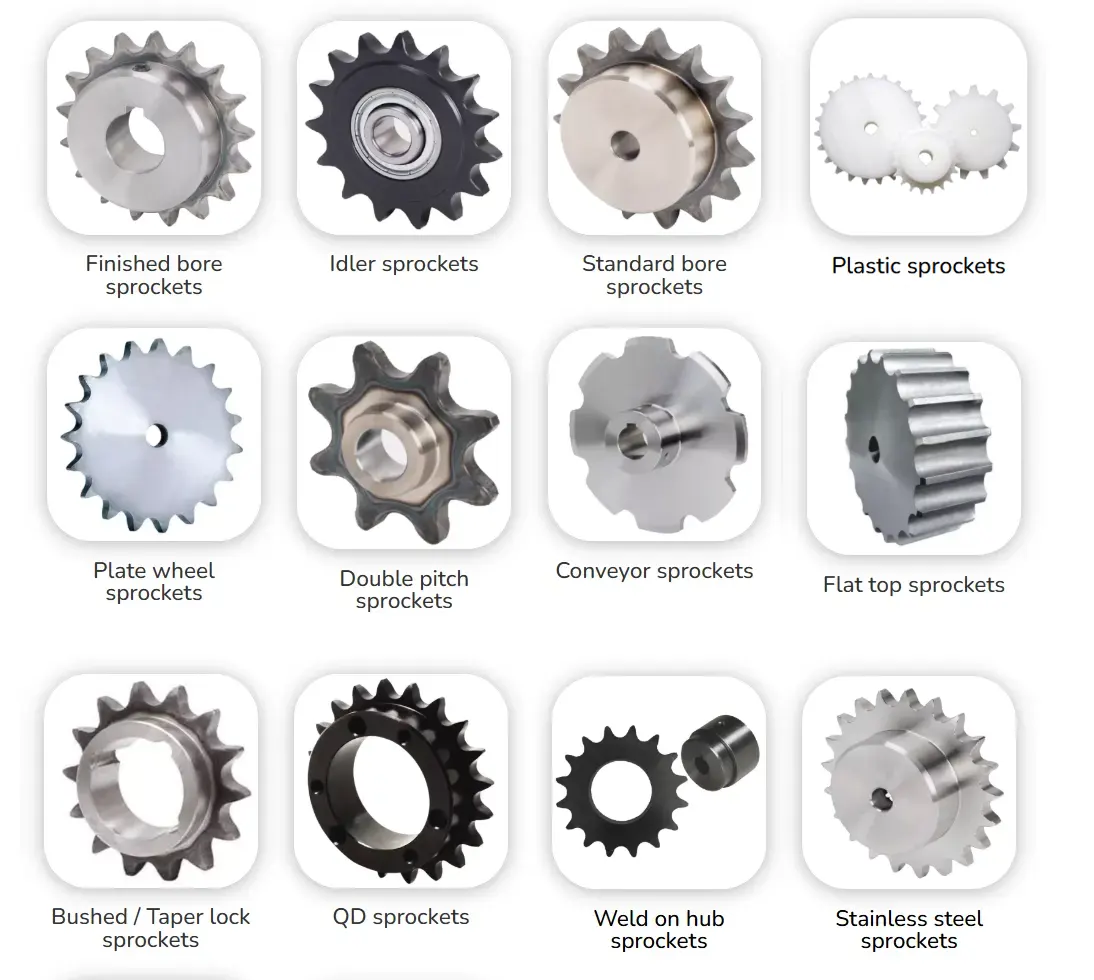 Various-Types-of-Transmission-Sprockets